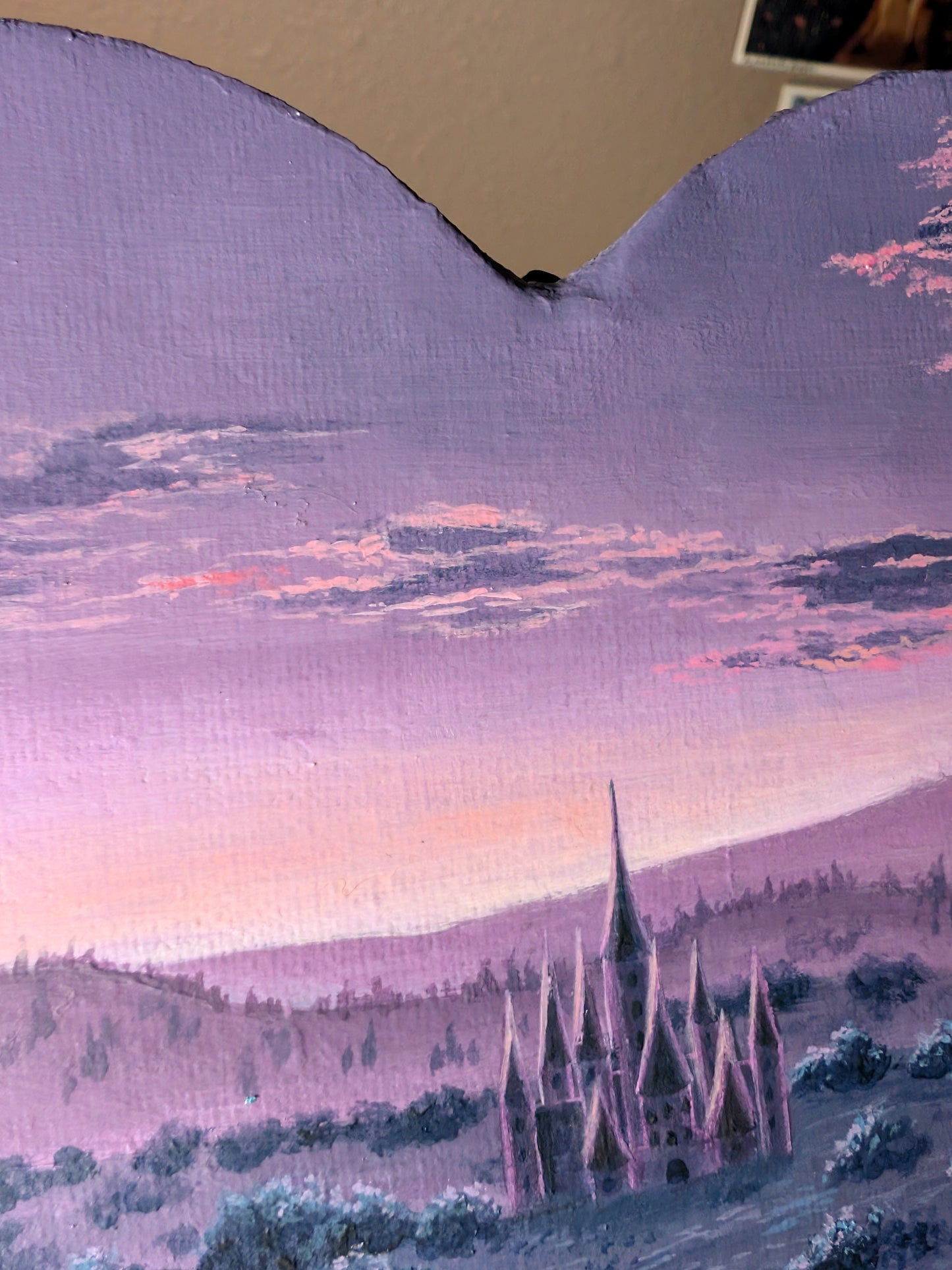 When the Sun Sets 8" Painting