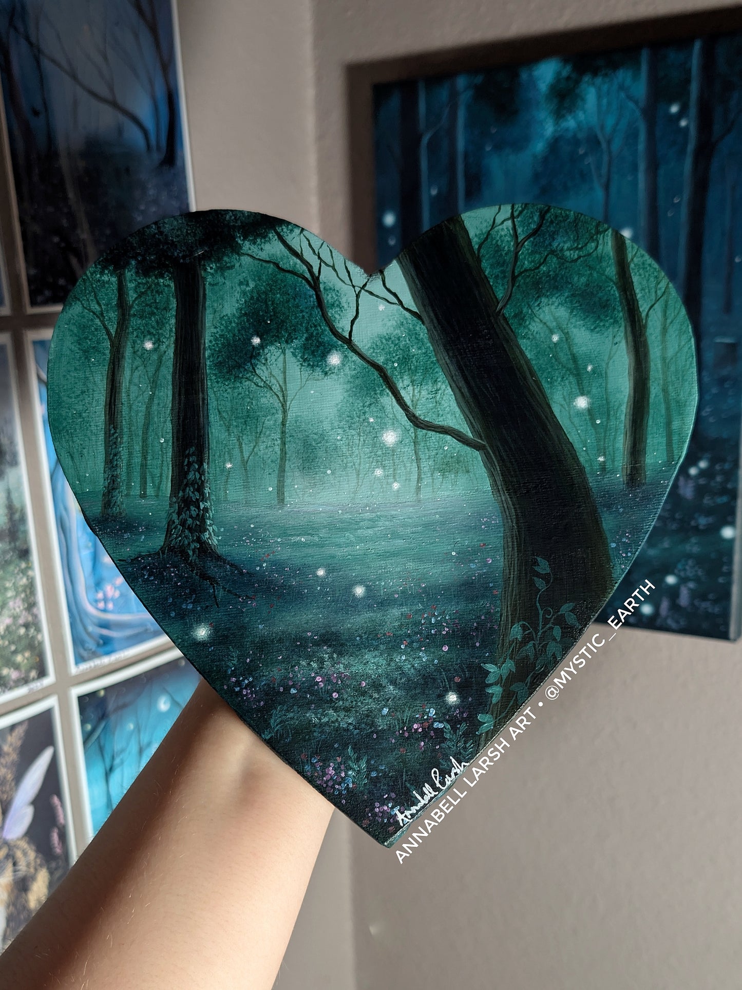Illumination 8" Painting