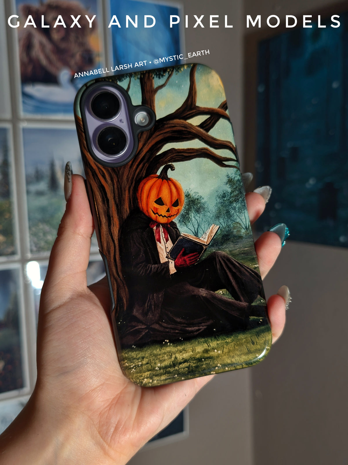 "Headless Horseman" Tough Phone Cases For All Samsung Galaxy and Google Pixels