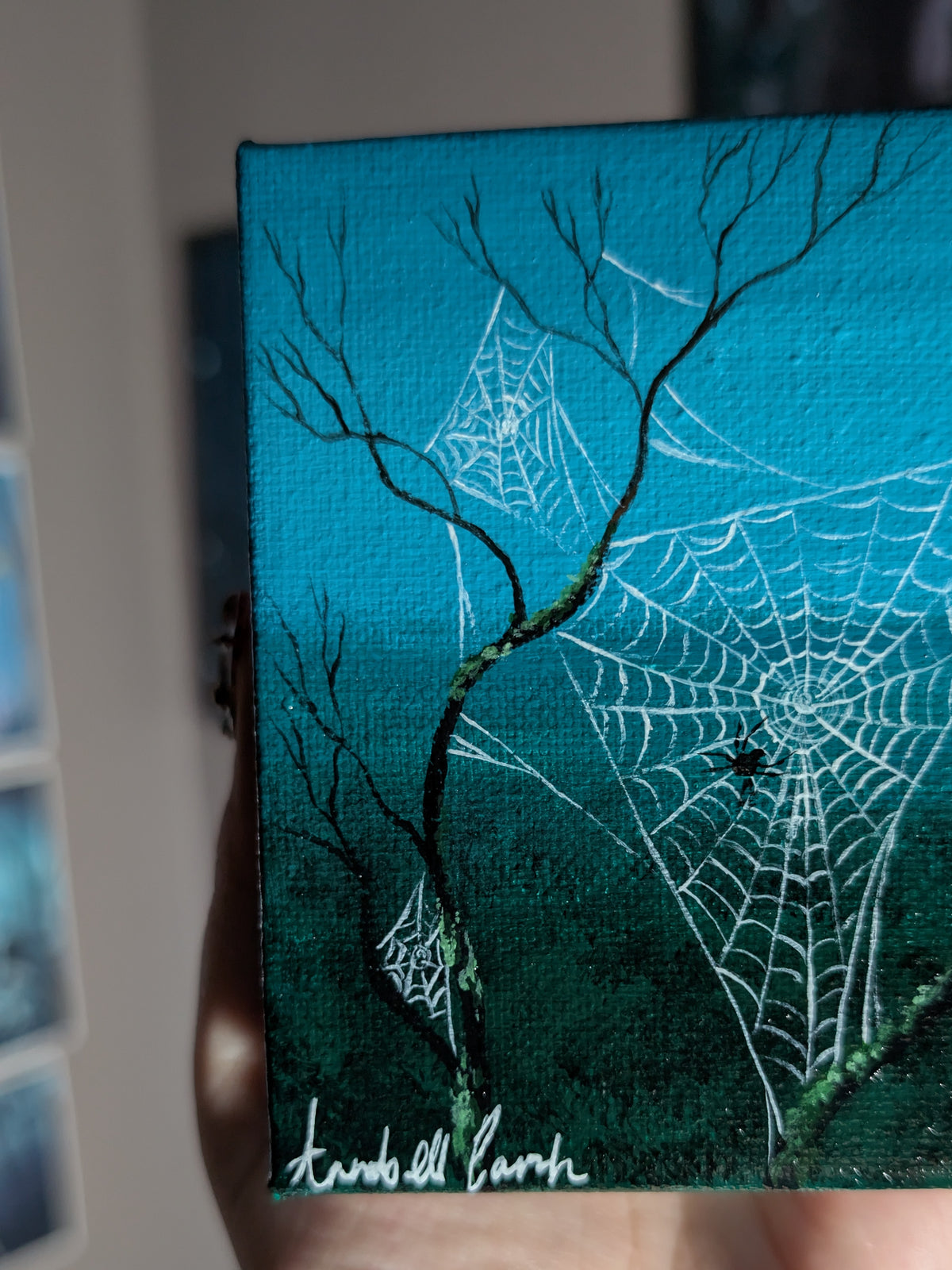 Suzie's Web 4" Painting 24/50