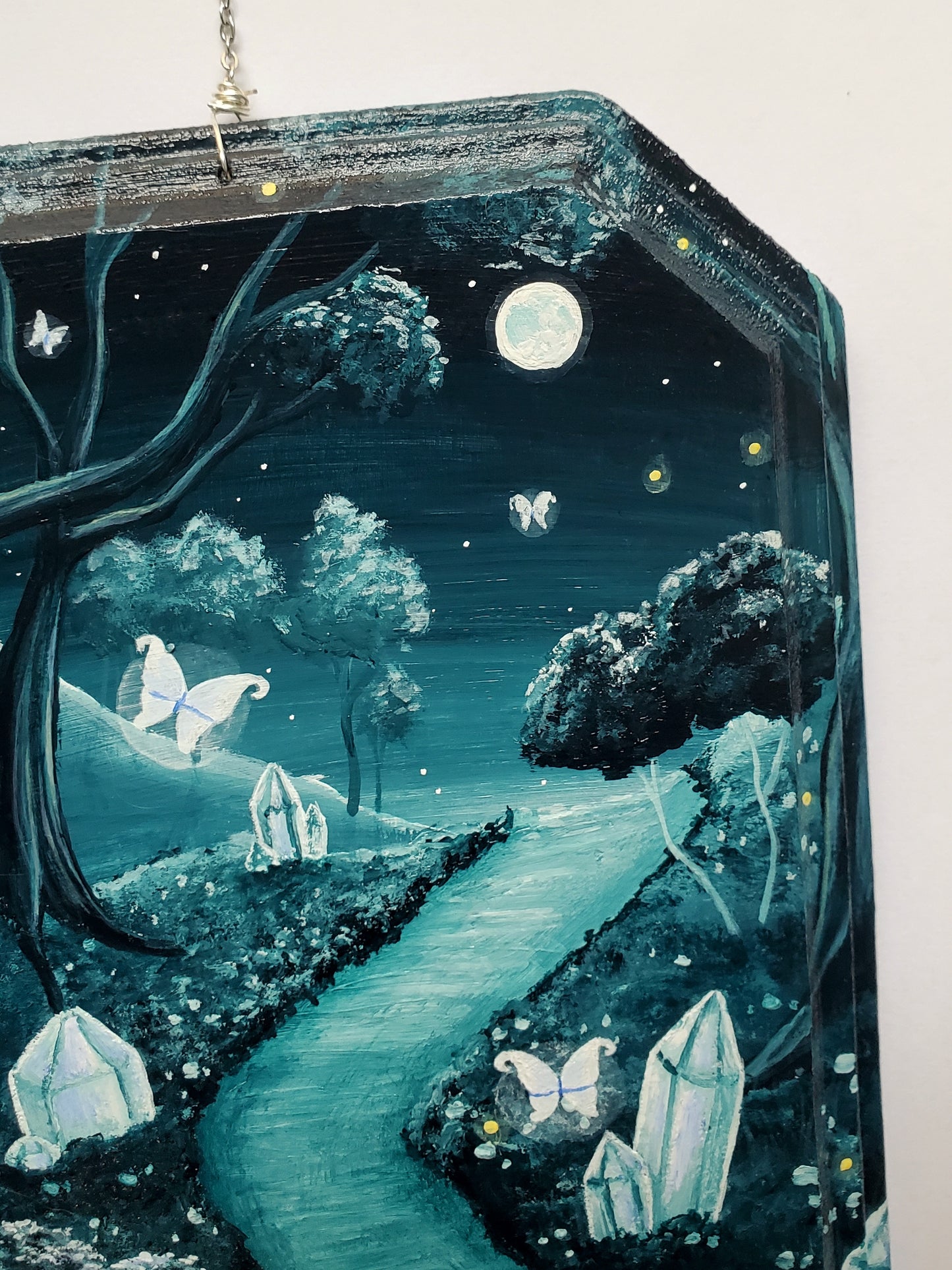 Crystal River Painting on Wood