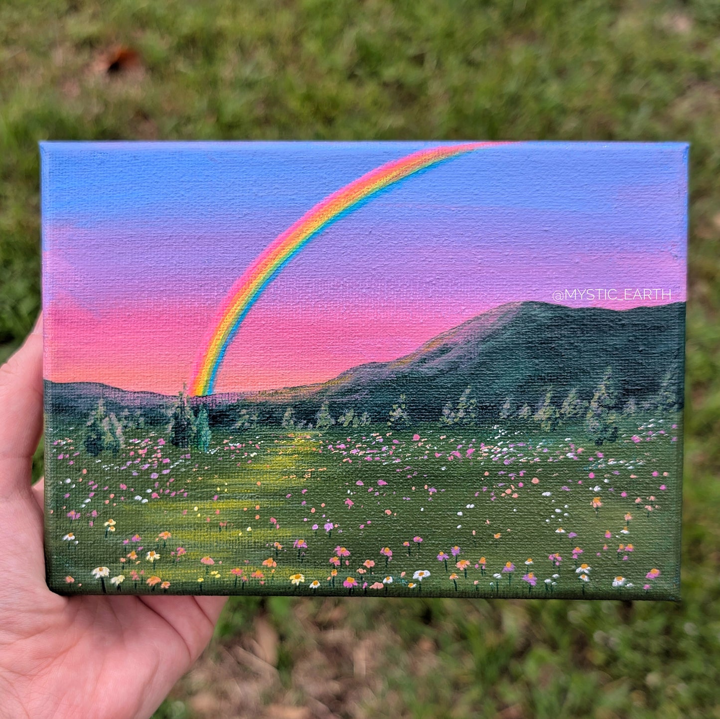 Field of Dreams Painting 5"x7" (#1)