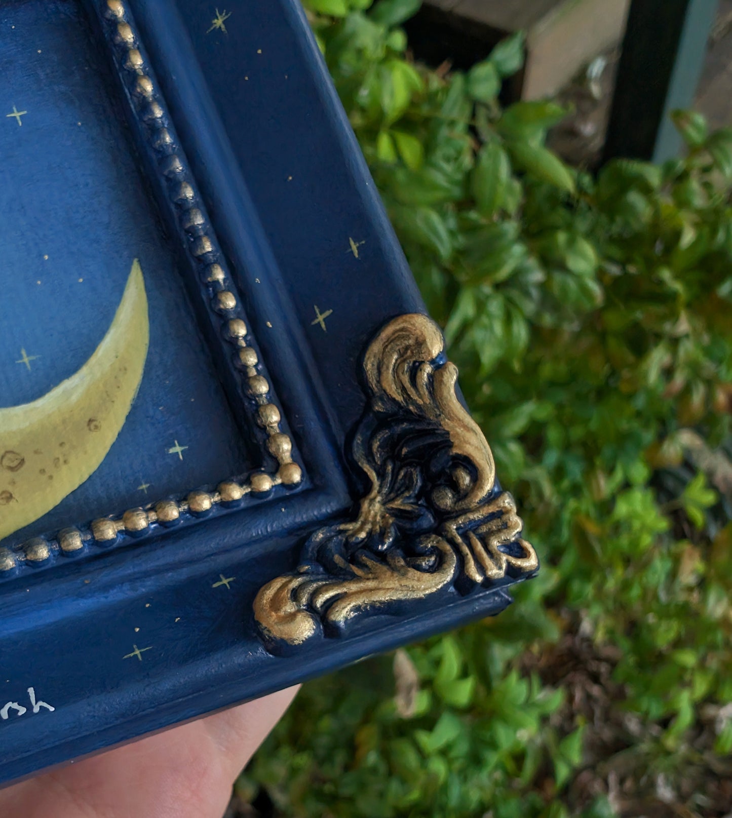 The Moon 4.5" Painting