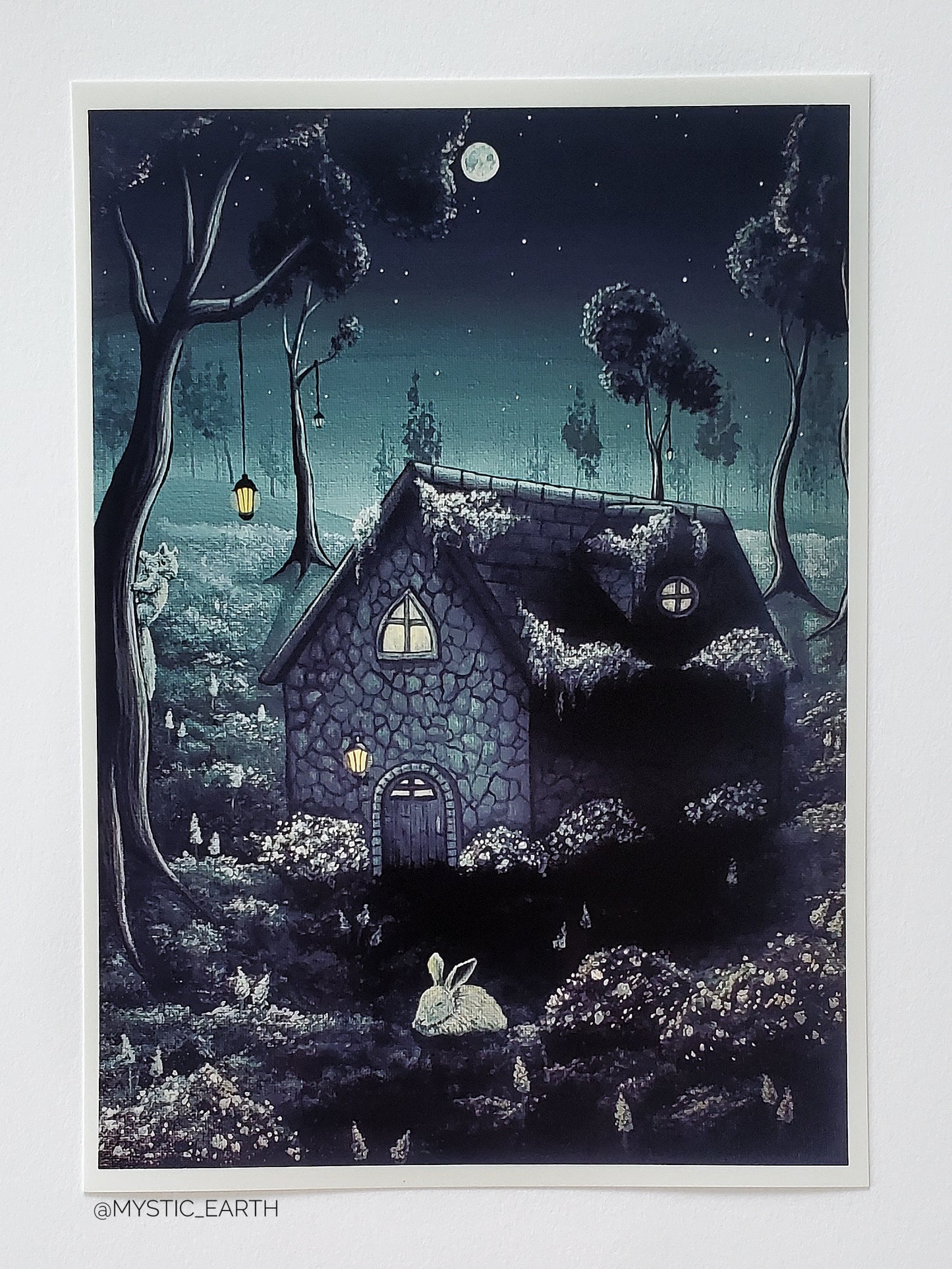 Cottage in the Woods Prints