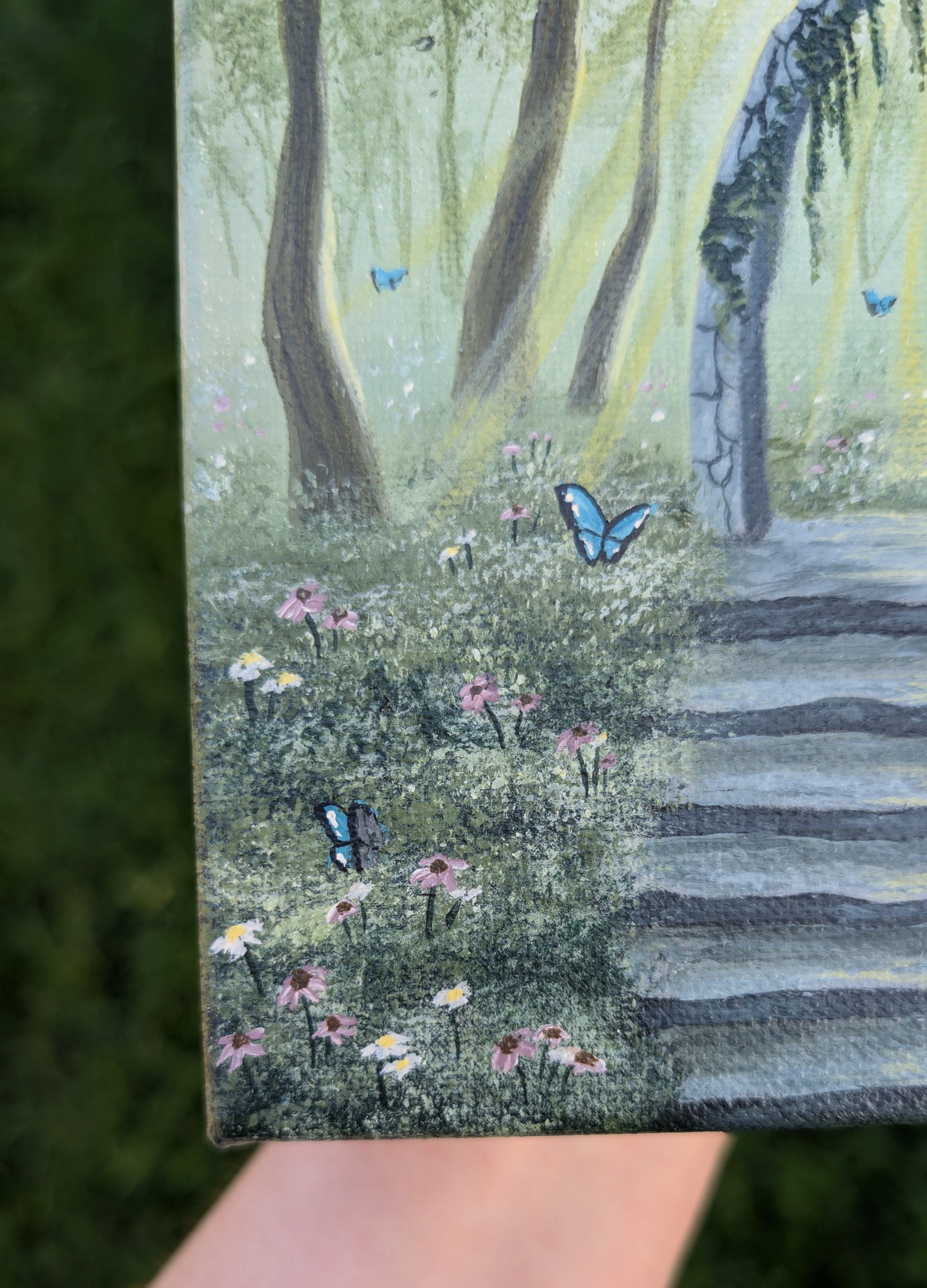 The Portal 6"x6" Painting