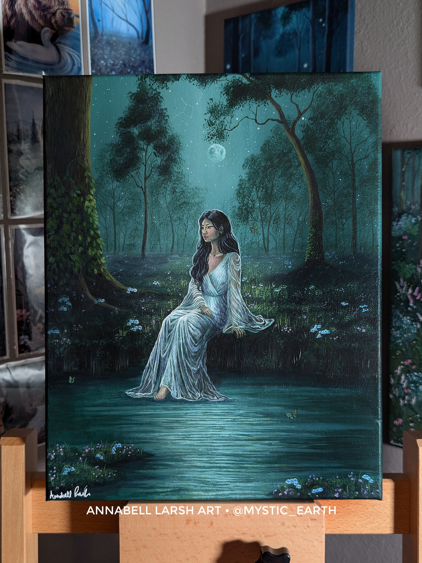 Virgo 11"x14" Painting