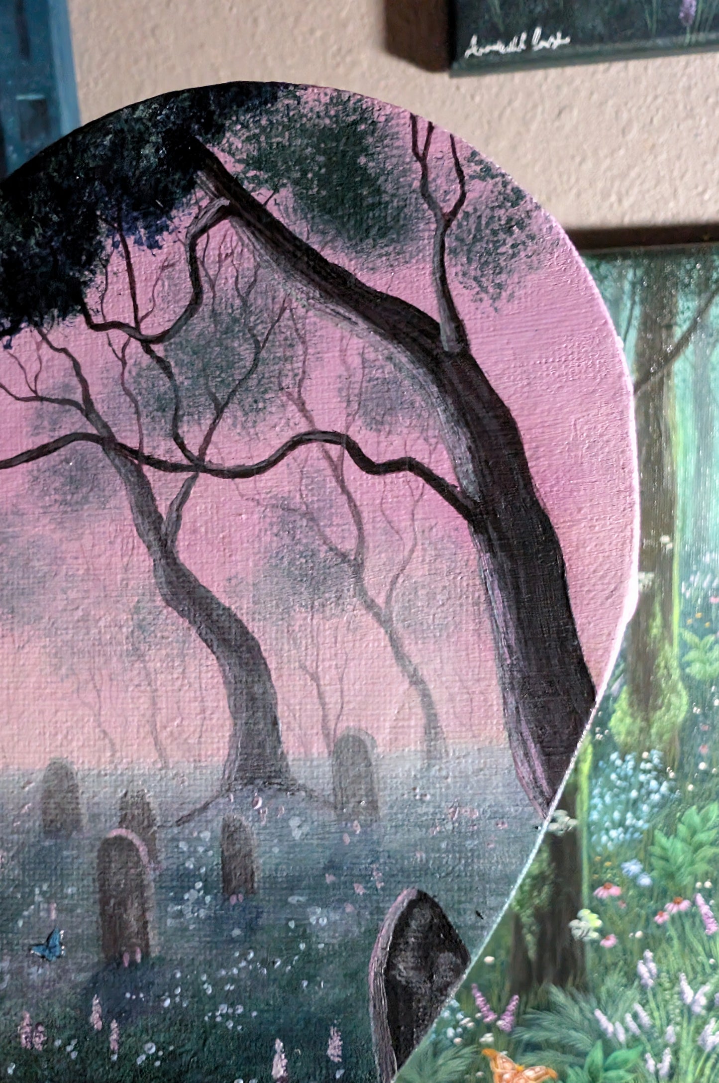 The Rosewoods 8" Painting
