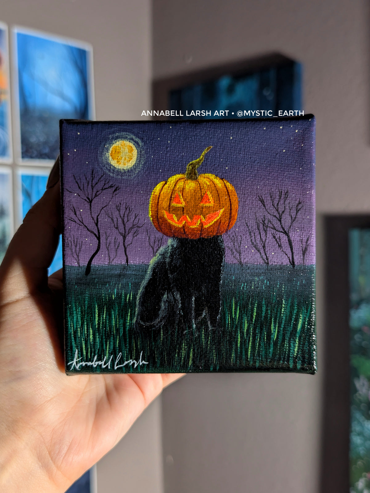The Headless Catman 4" Painting 40/50