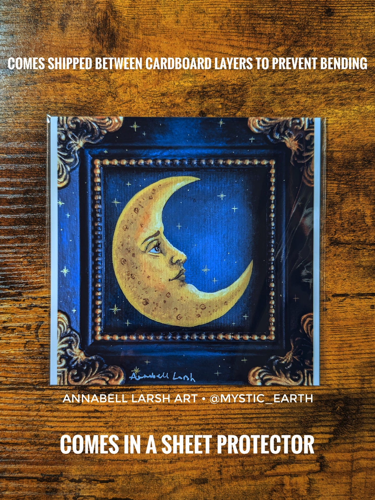 The Moon 5"x5" Prints