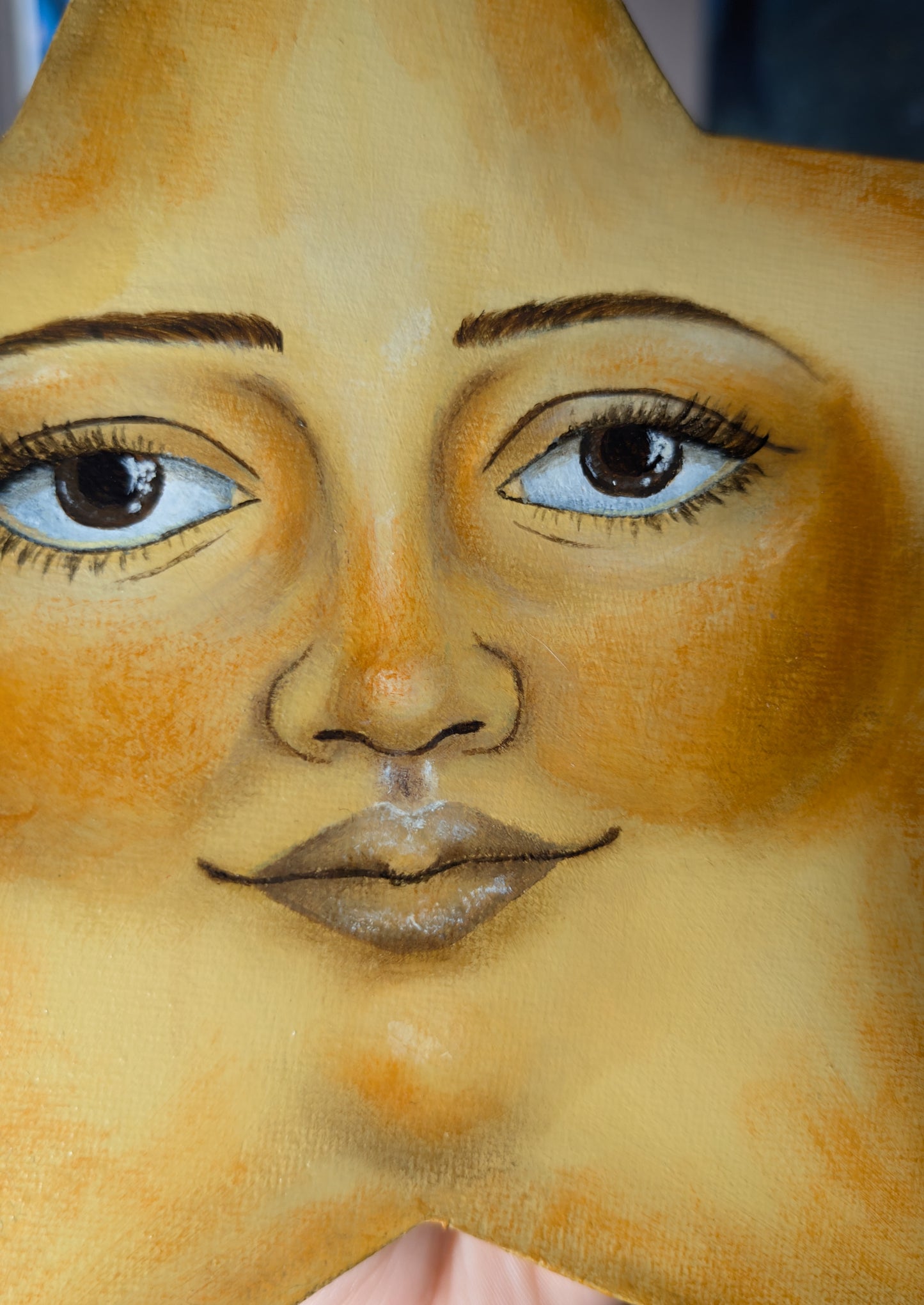 Sun, Moon, and Star Painting Set (medium canvas) READY-TO-SHIP