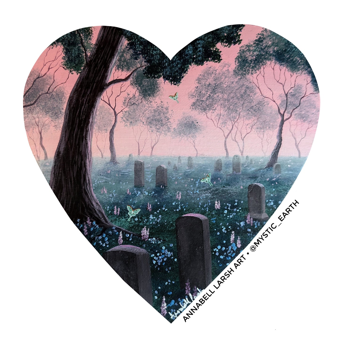 The Actias Cemetery Prints