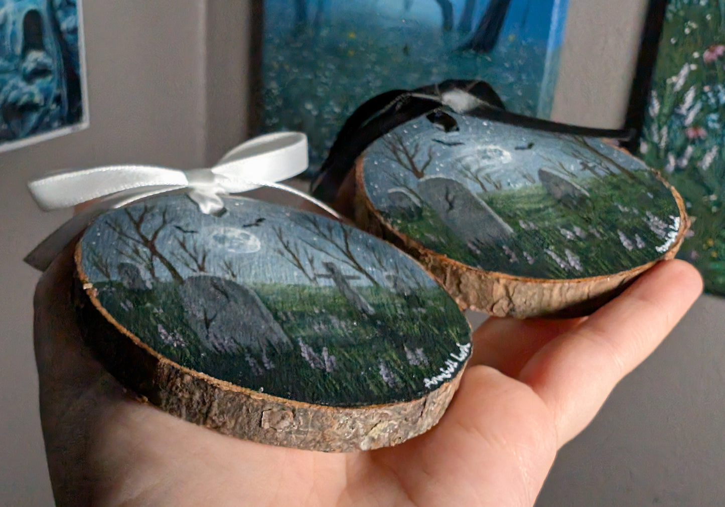 Graveyard Mini Portal Paintings (sold separately)