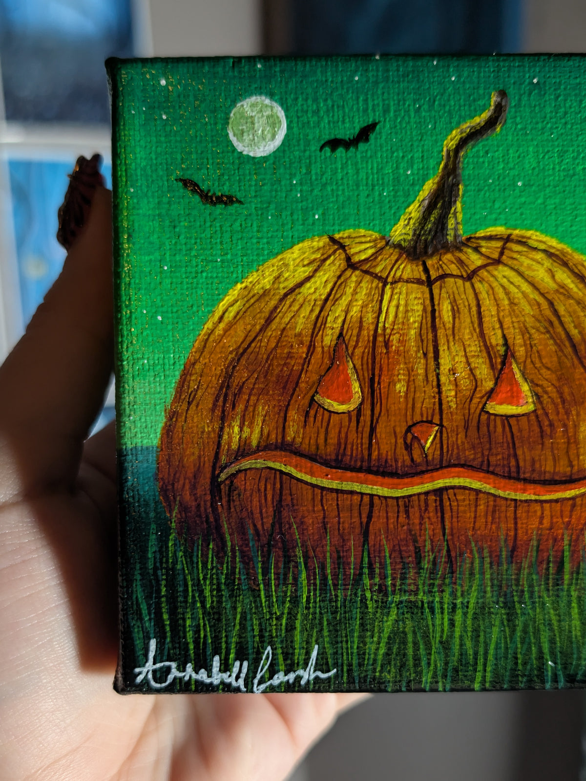 Spoiled Rotten 4" Painting 32/50