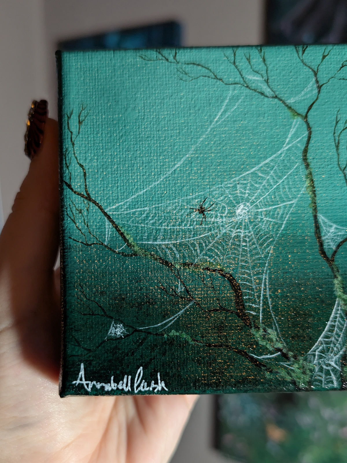 Margaret's Web 4" Painting 14/50