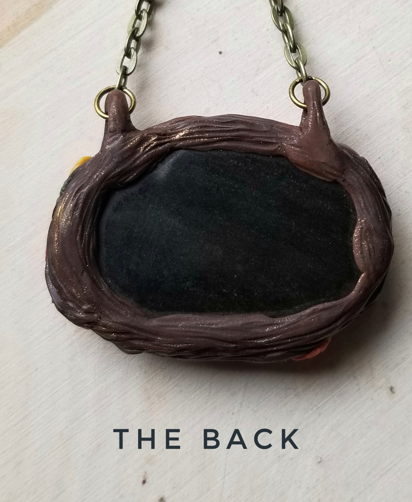 Gold Sheen Obsidian Portal Necklace