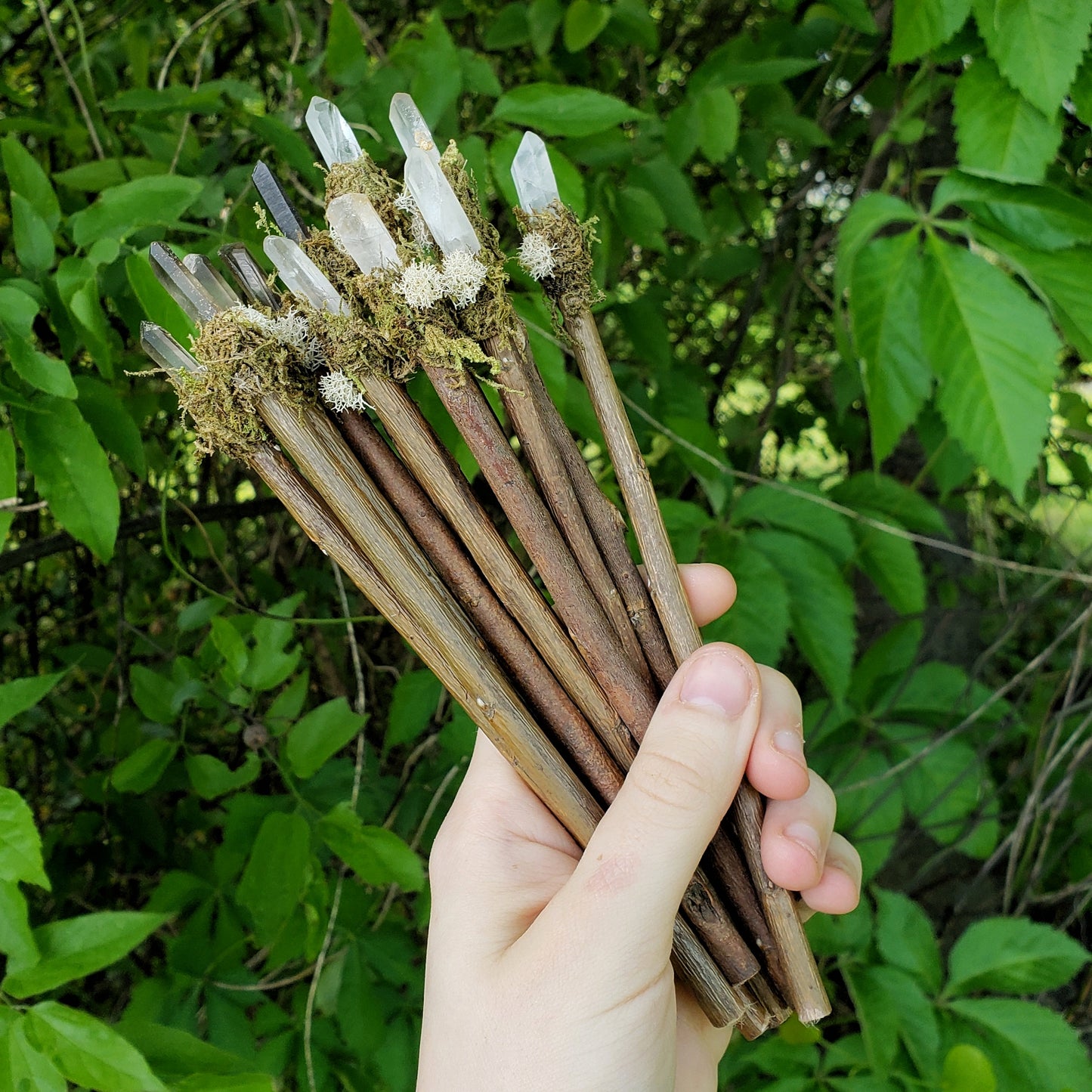 Crystal Willow Wood Wands