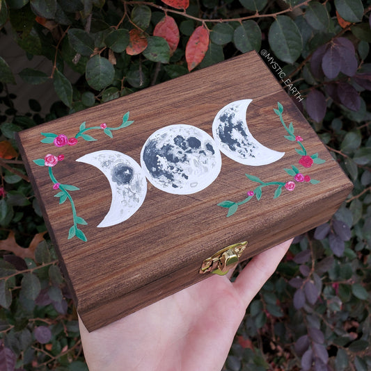 Floral Moon Phase Box