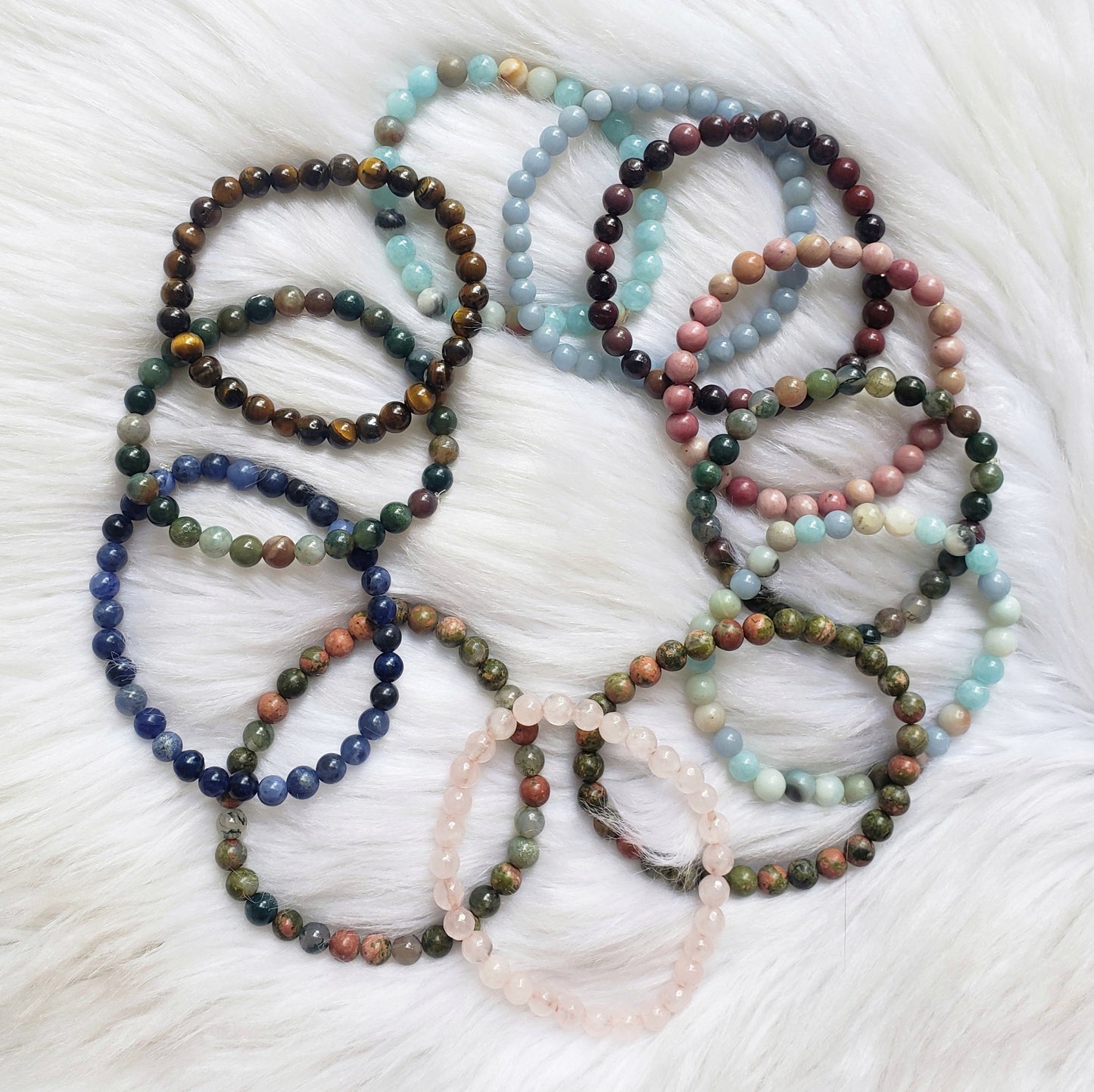 Crystal Stretch Bracelets • Sizes XL-S (sold separately)