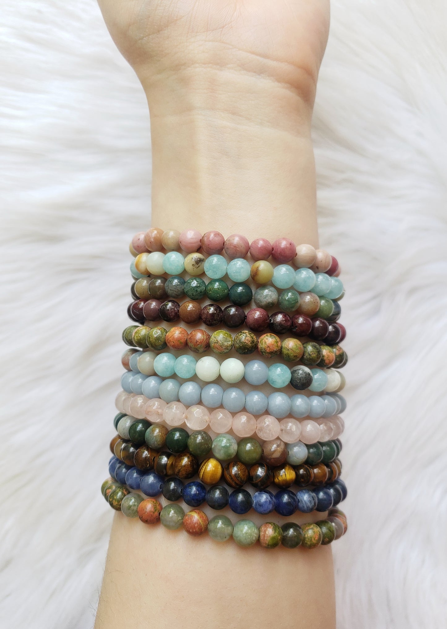 Crystal Stretch Bracelets • Sizes XL-S (sold separately)