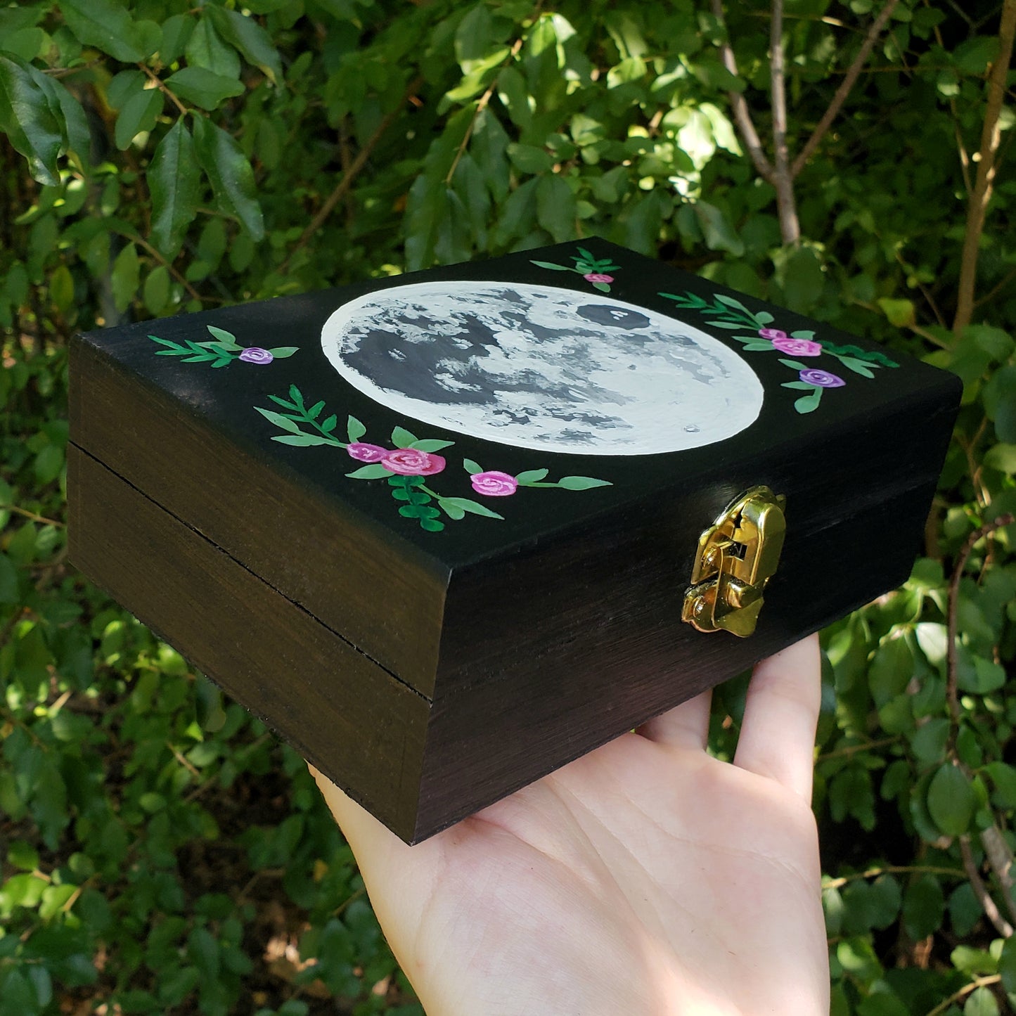 Floral Full Moon Hidden Gem Box