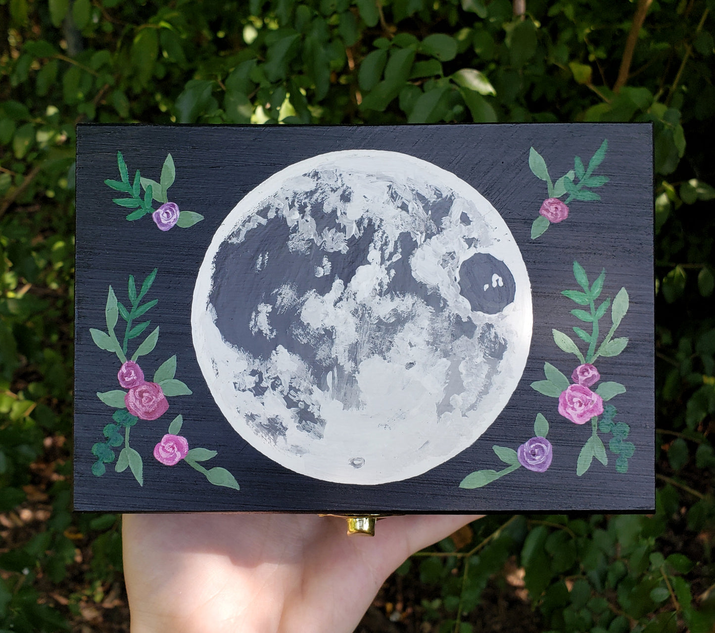 Floral Full Moon Hidden Gem Box