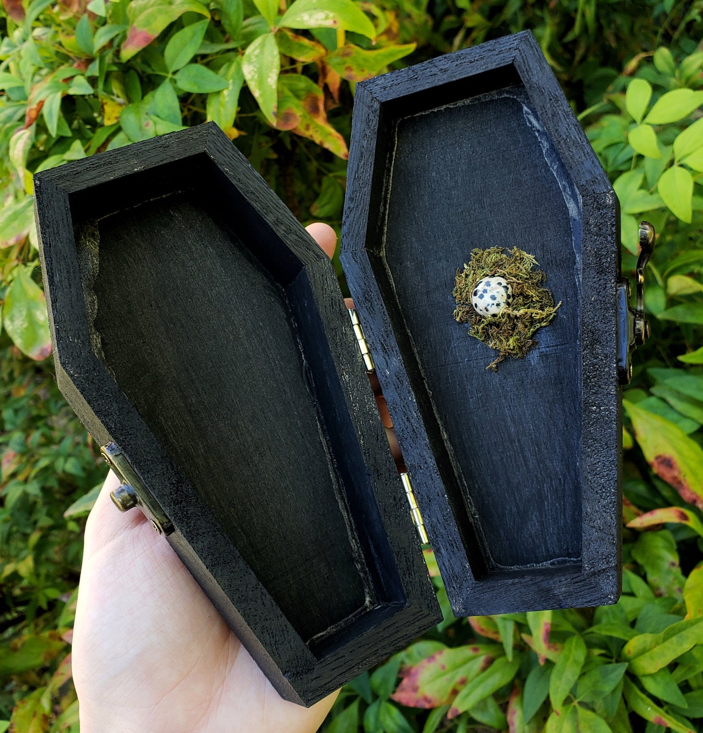 Ghost Pumpkin Patch Hidden Gem Coffin Box