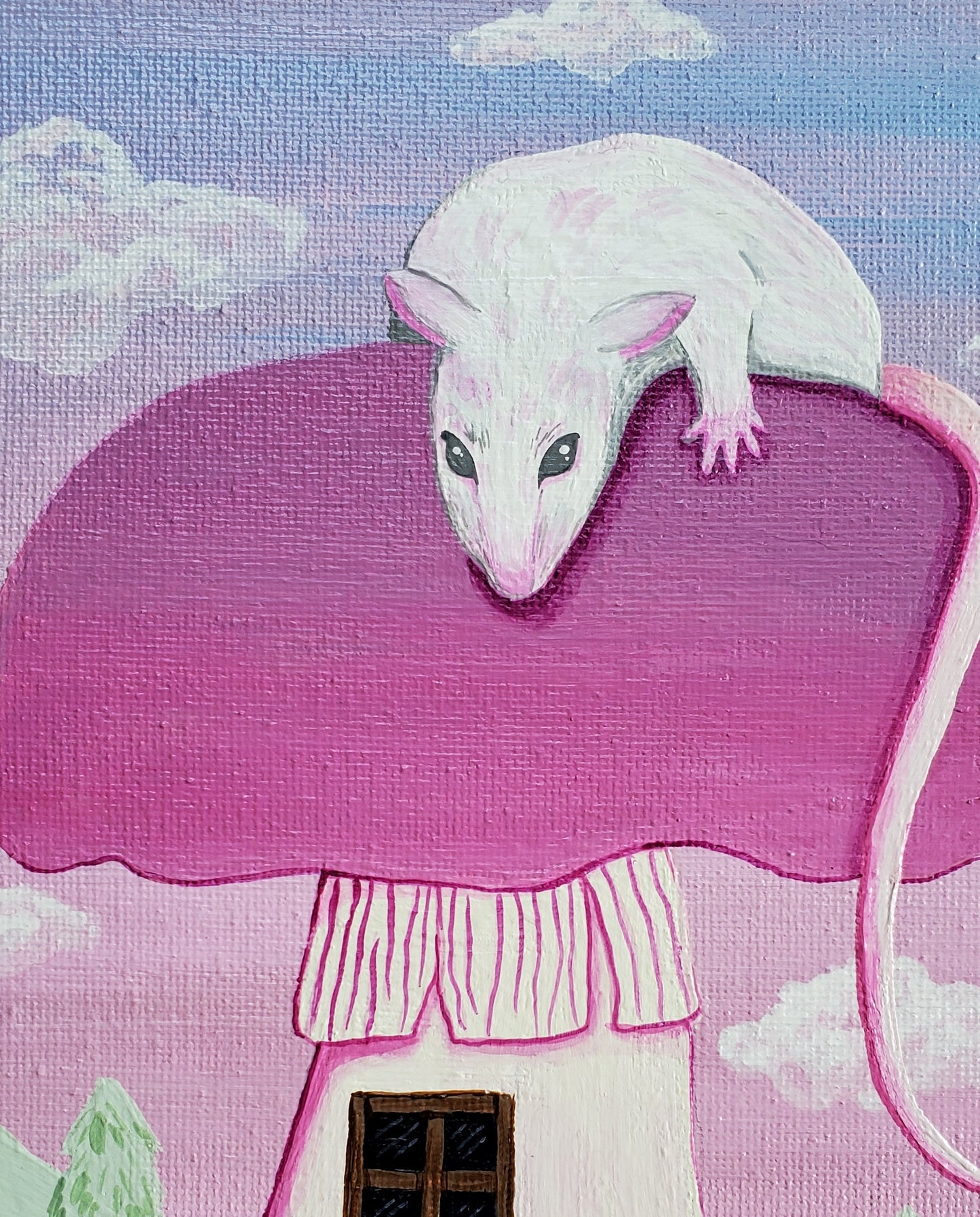 Rat Fungi Home Painting