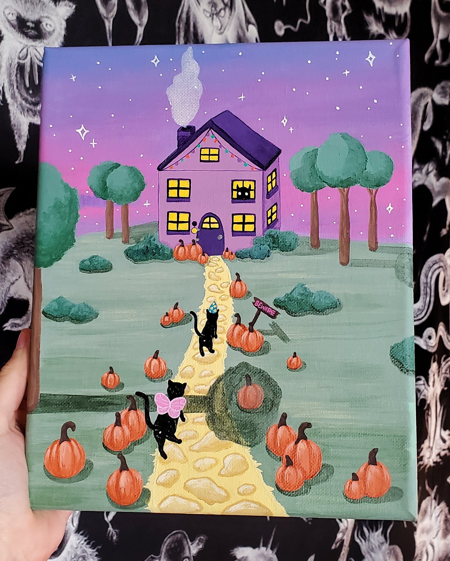 Haunted House Painting