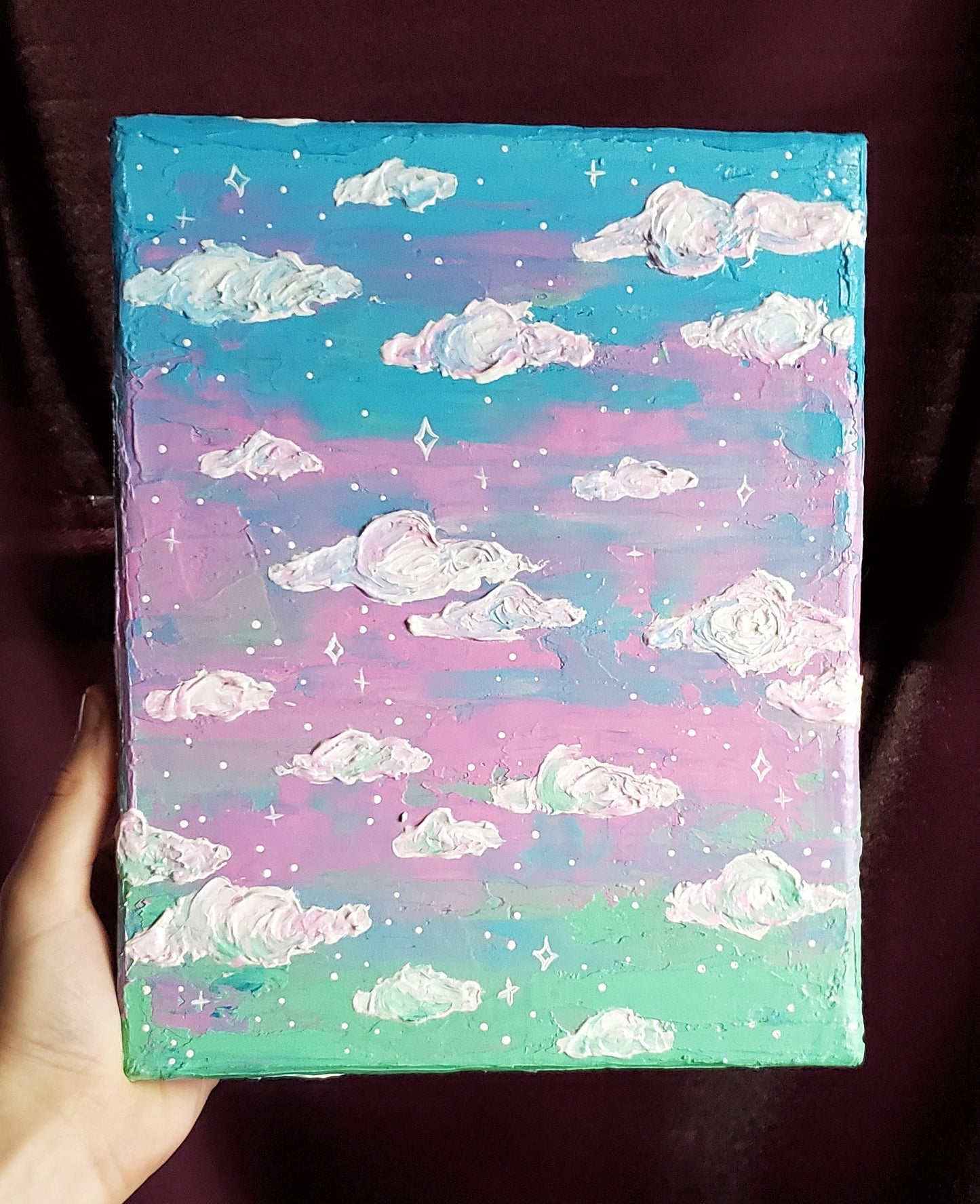 Pastel Cloud Painting (Large)