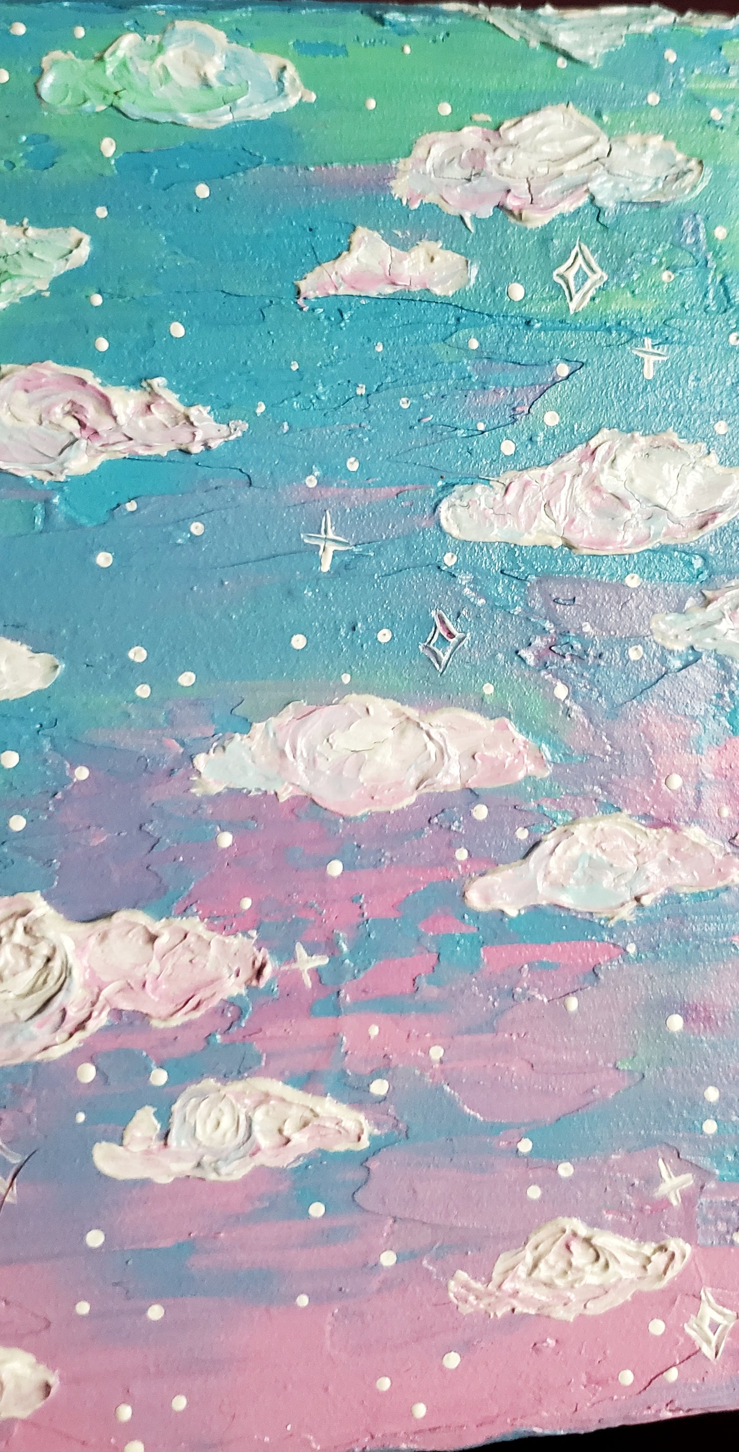 Pastel Cloud Painting (Medium)