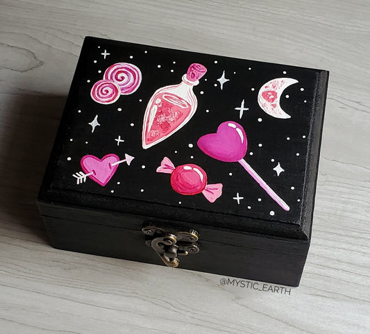 Candy & Potions Wood Box