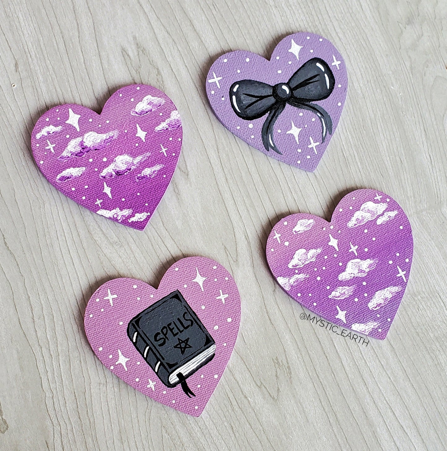Purple Heart Magnets (Sold Separately)