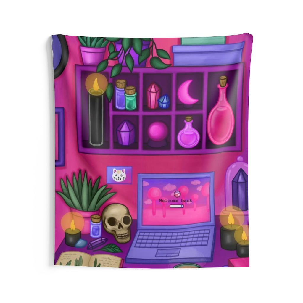 Witches Study Wall Tapestries (Version 2)