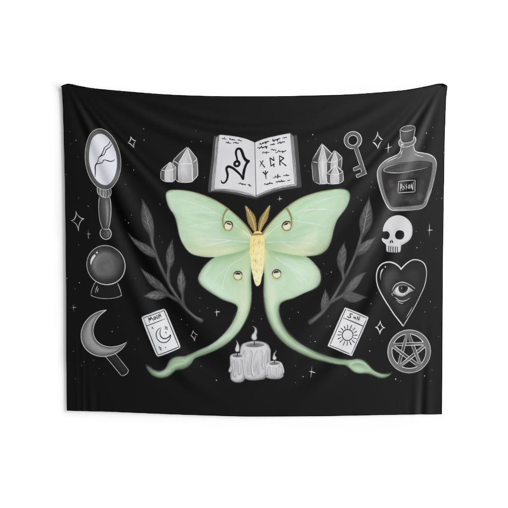 Luna moth online tapestry