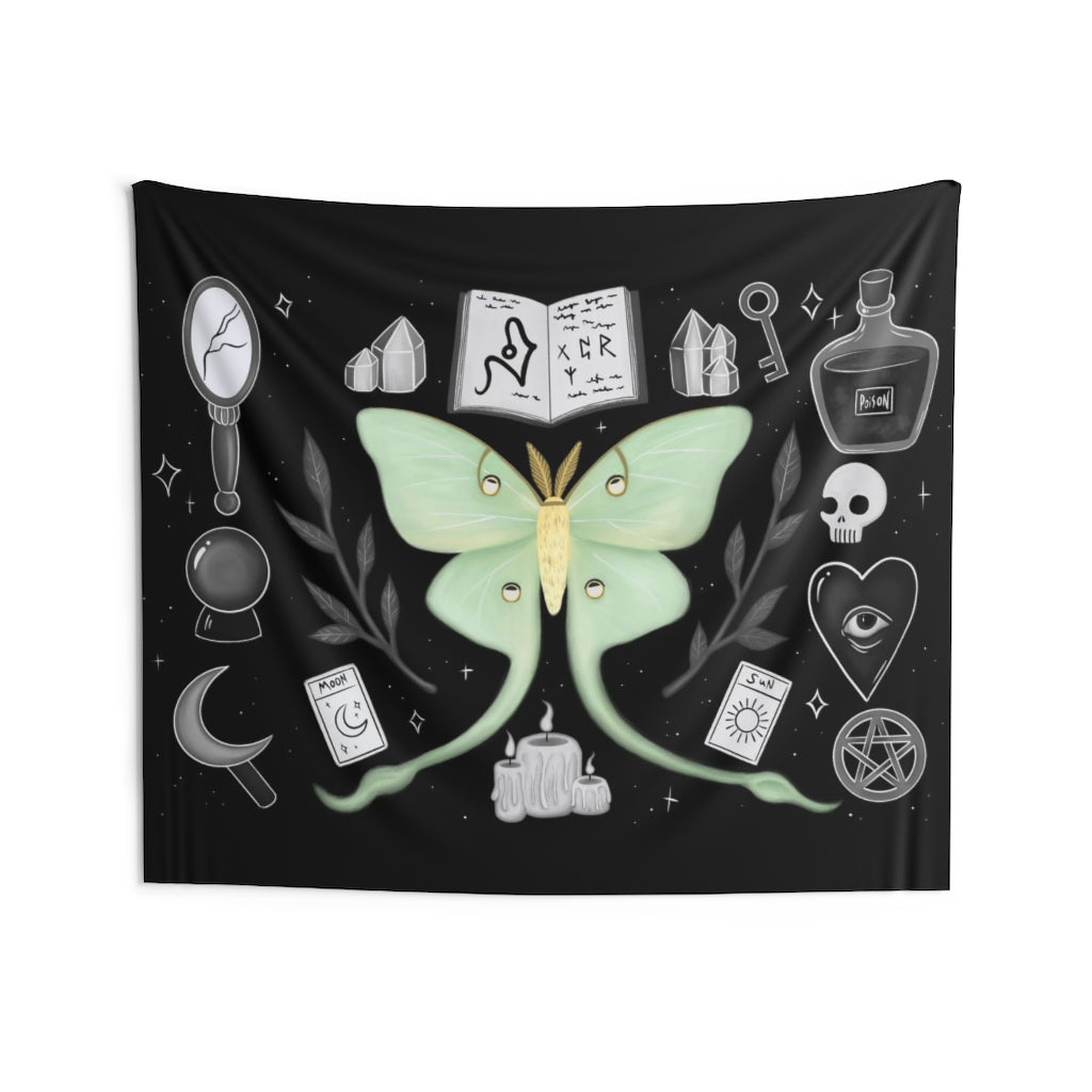 “Moth Magic” Tapestry
